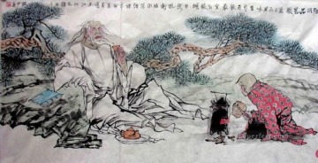 Chinese hermit Oil Paintings